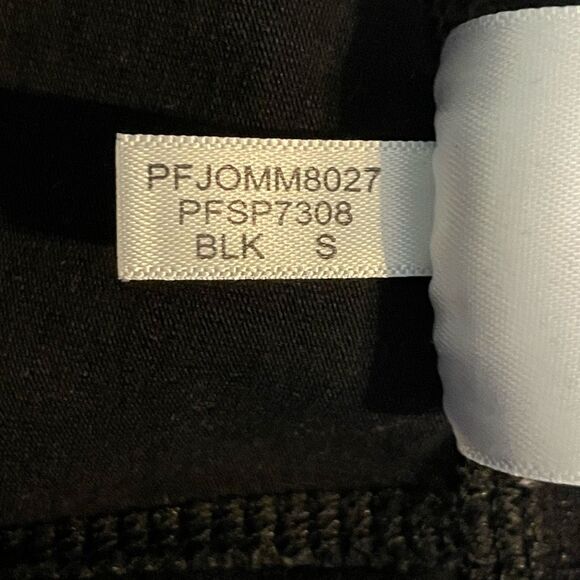 Calvin Klein Performance Leggings Black White Logo Mid-Rise Stretch S - Picture 5 of 5